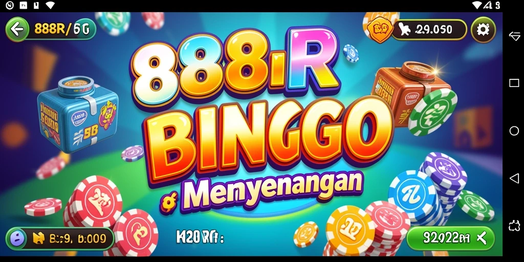 Gameplay Bingo yang menarik dan penuh warna di 888R.