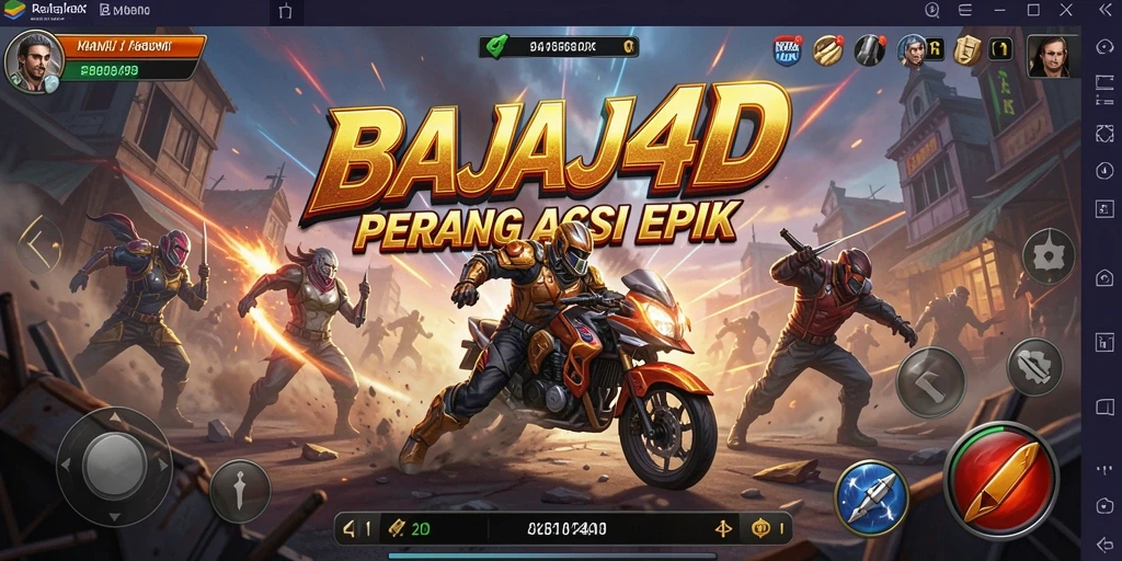 Tampilan menarik dari gameplay menegangkan BAJAJ4D.