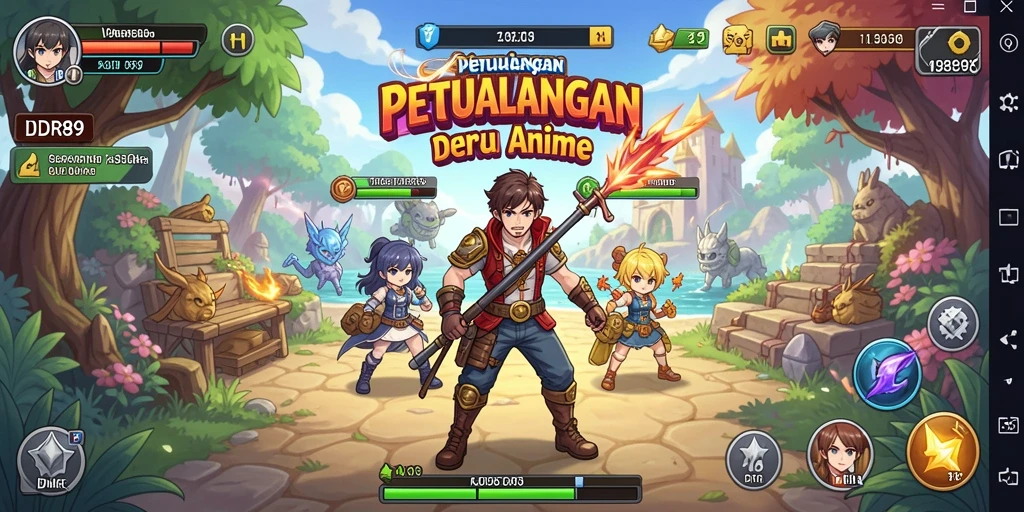 Gameplay IDR89 yang menarik dalam dunia Anime yang penuh petualangan.