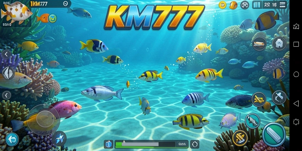 Gameplay seru KM777 dalam Tembak Ikan yang memikat.