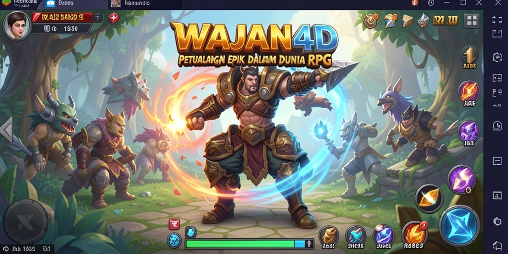 Gameplay seru di WAJAN4D dengan aksi RPG tak terlupakan.