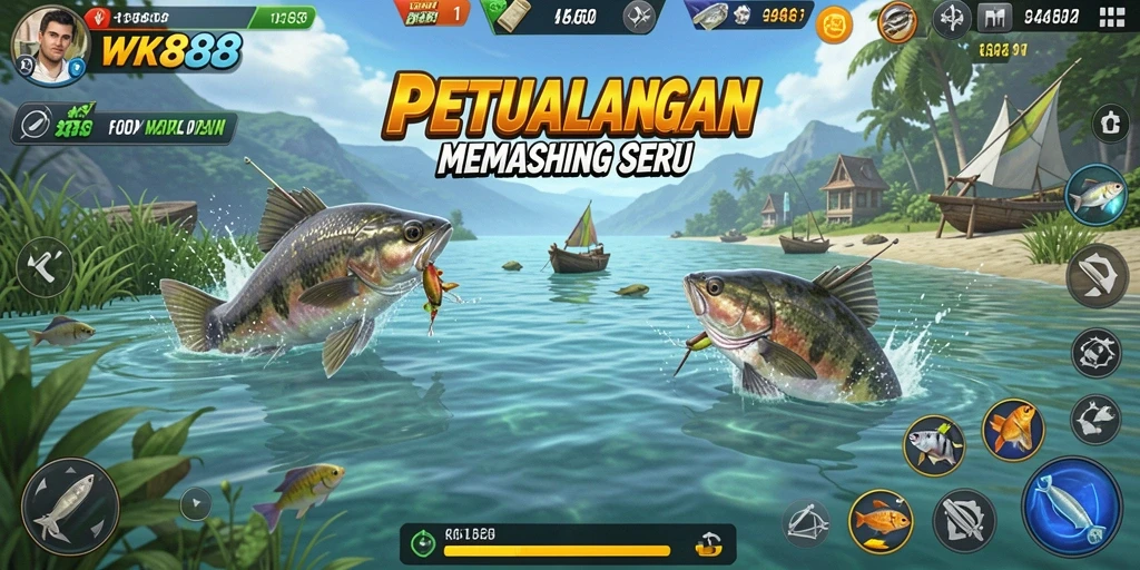 Tangkapan ikan yang memukau dalam gameplay WK888.