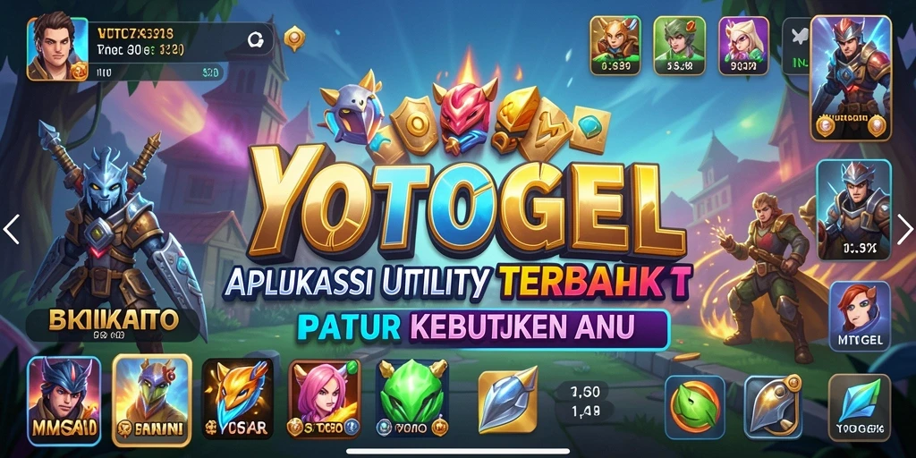 Tampilan antarmuka utama YOTOGEL yang mudah dipahami dan praktis.