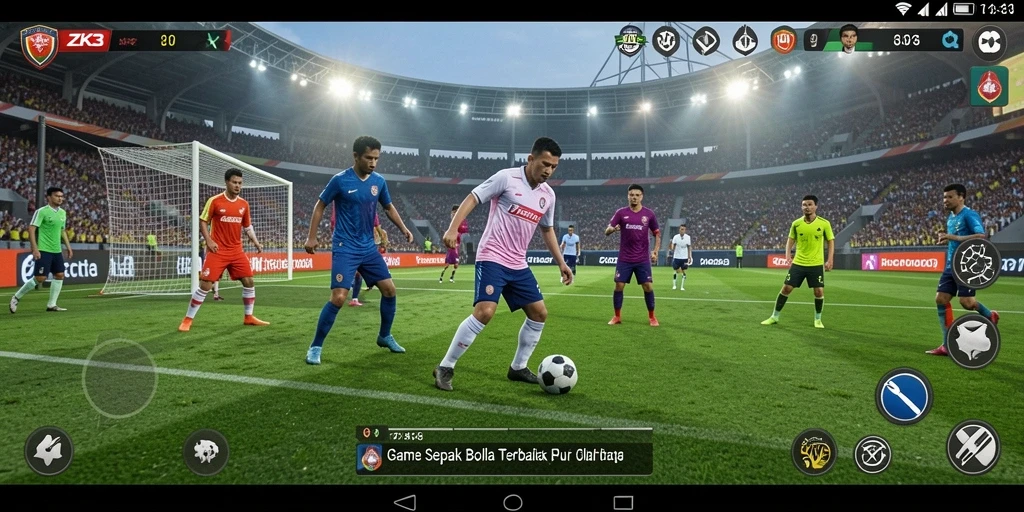 Tampilan gameplay ZK3 yang mendebarkan dan grafis yang memukau.